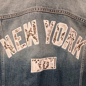 Yankees rare XL jacket snakeskin Kith x Yankees New York MLB